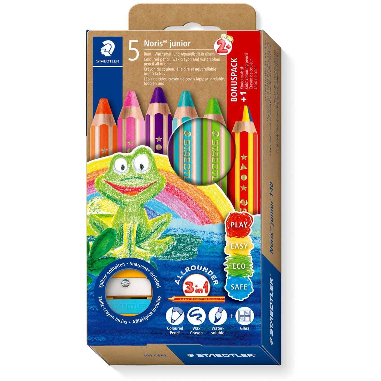 STAEDTLER Buntstift Noris junio Set 100% PEFC