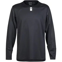 Fox, Herren, Velotrikot, Jersey 24 Yth Defend Ls Blk (116), Schwarz, 116
