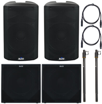 Alto TX 415/18S Power Bundle Noir