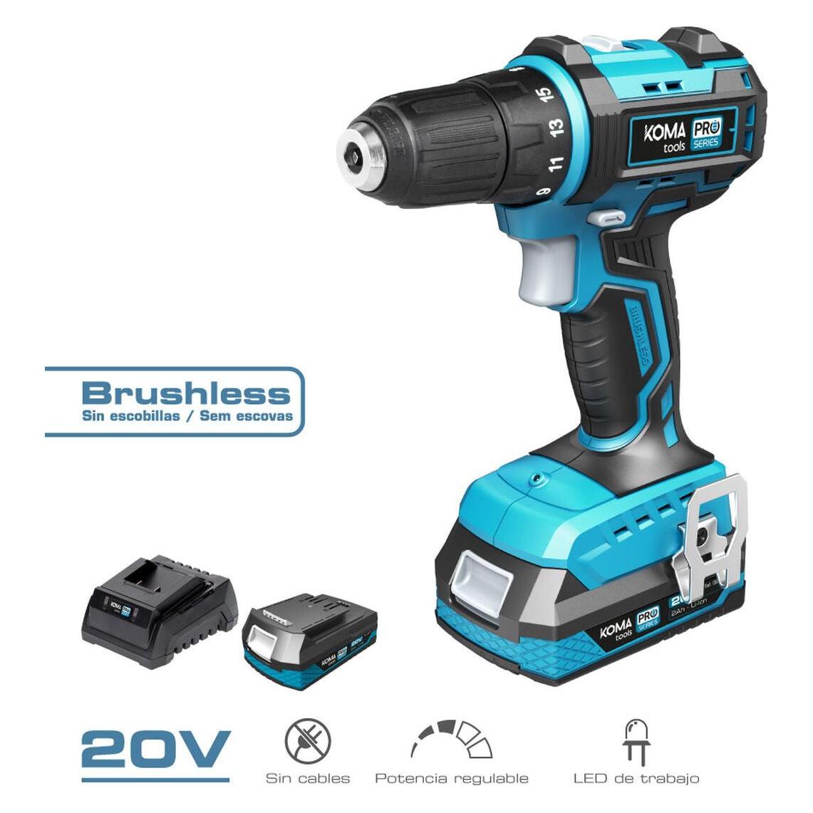 Koma Tools Bohrmaschine Mit Schraubfunktion Pro Series (Bohrschrauber) (45324972)