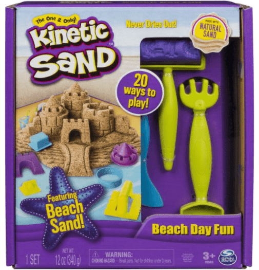 Kinetic Sand: Beach Day Fun Set for Ages 3+