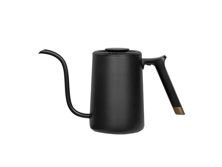 TIMEMORE Vissenkop Pure Koffiekan 600 ml, Gansnek Pour Over Koffiekan, Zwart