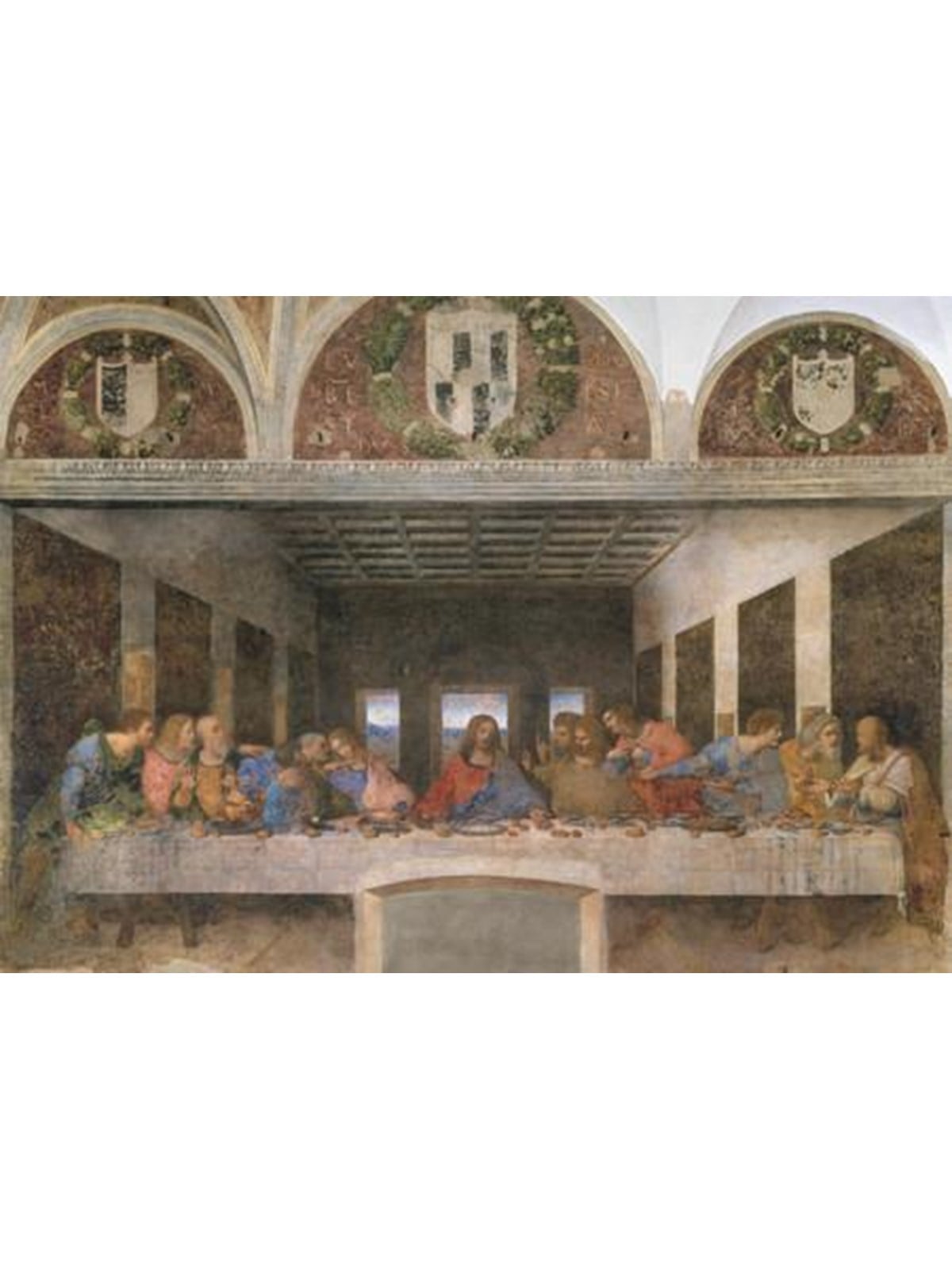 Clementoni Puzzle LEONARDO-CENACOLO (MUSEUM), 1000 Teile