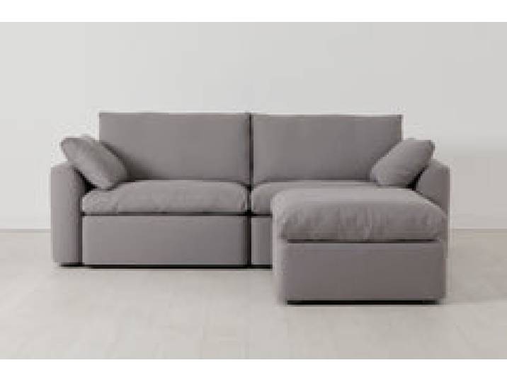 Model 13 Dreisitzer-Sofa mit Chaiselongue rechts, Risso