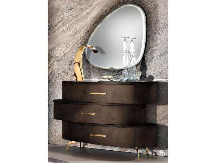 Xlmoebel Kommode Designer Holz Kommode mit eleganter Form und vielseitiger Nutzung (Kommode, 1 St., Kommode), Hergestellt in Europa