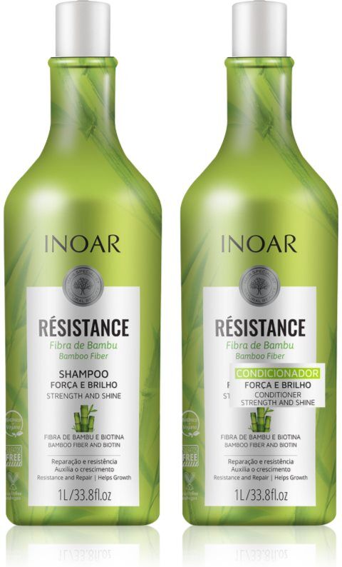 INOAR Résistance Bambu ensemble pour cheveux cassants et stressés