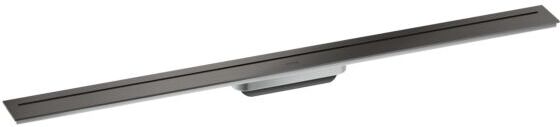 Hansgrohe Drain Duschrinne 42523340 1000mm, Fertigset, frei im Raum, brushed black chrome