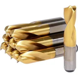 KS Tools HSSE-TiN Schweißpunkt-Bohrer, Ø 8mm, 10er Pack - 332.0809