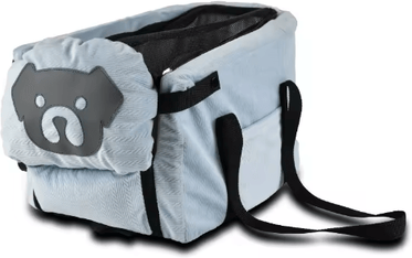 Inspire Picks Travel Nest Foldable Dog Car Seat Cover & Safety Hammock blue