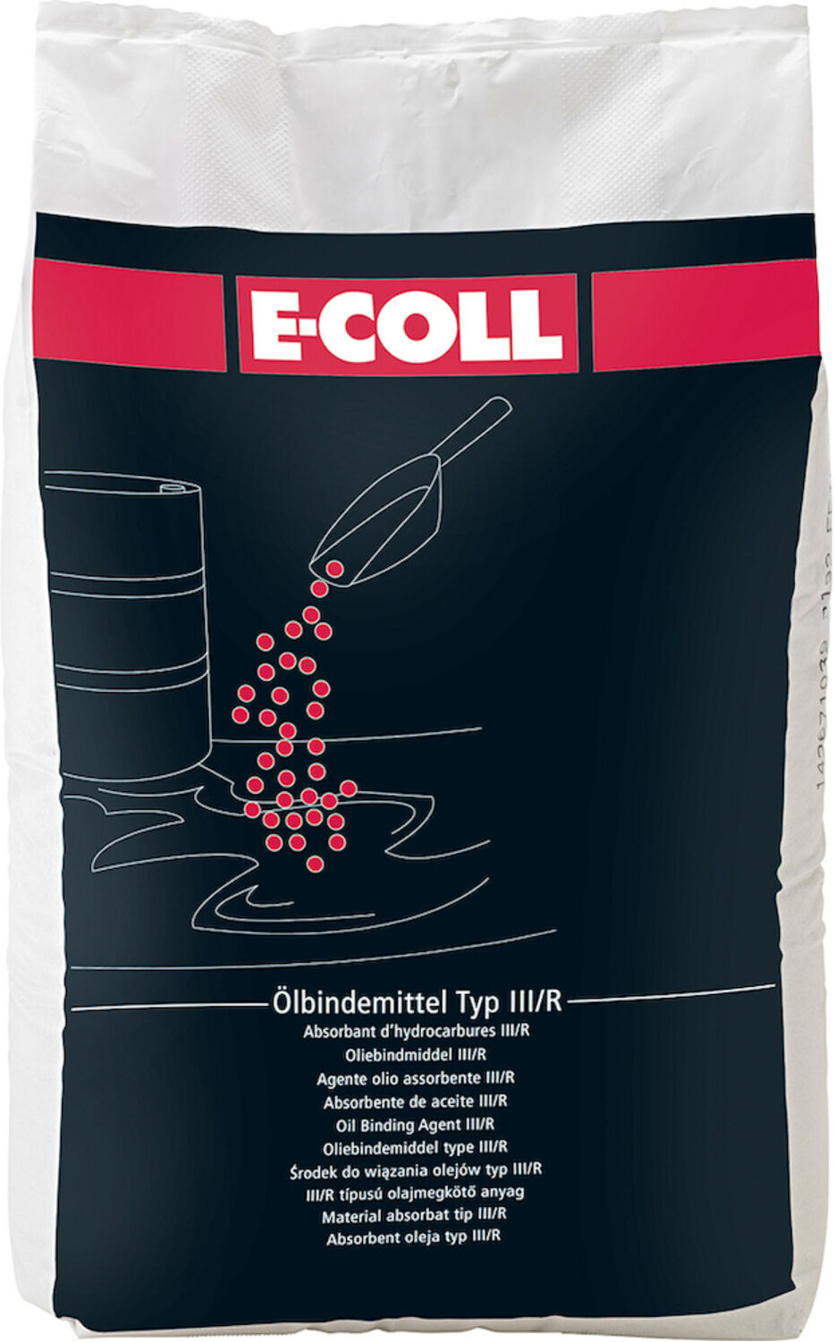 E-COLL Ölbindemittel, Typ III/R, 30L Sack, fein (4317784301497)