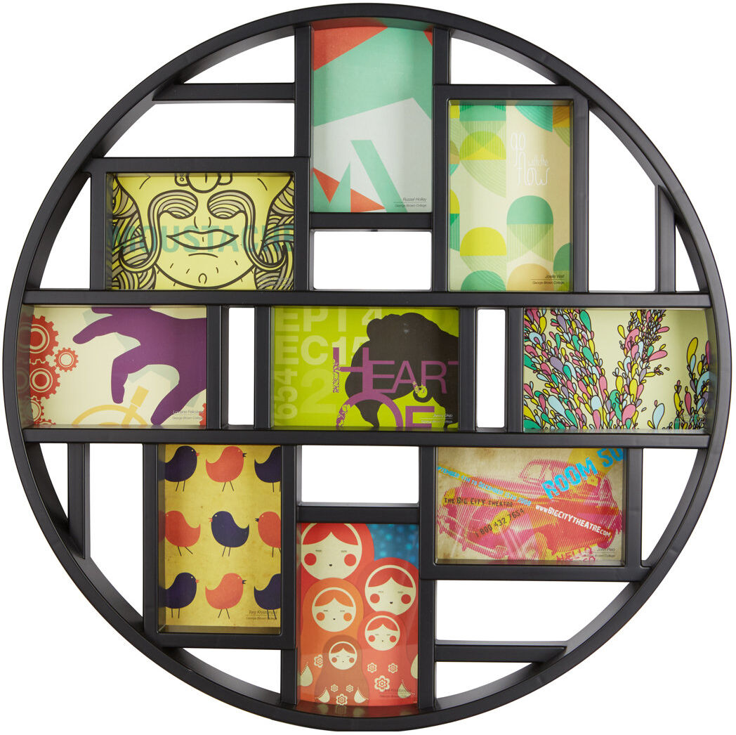 Umbra Luna Picture Frame Black 4" x 6
