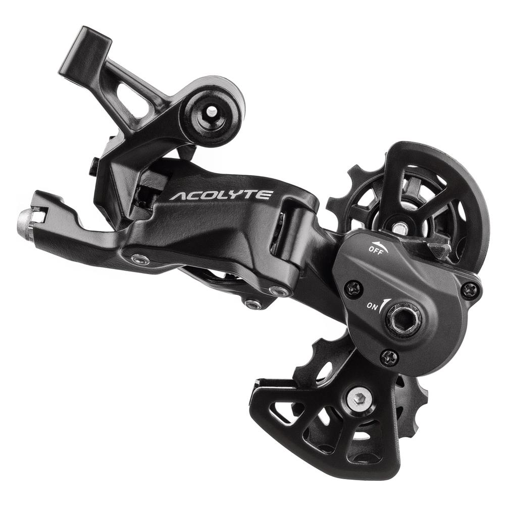 Micro Shift Acolyte Schaltwerk kurzer Käfig 1x8 speed - black (8-fach) (MS-DER-0021/1/unis)