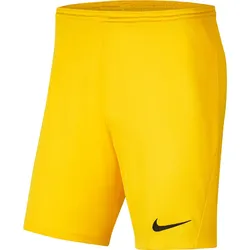 NIKE Park III Dri-FIT Knit Fußball Shorts Herren tour yellow/black M
