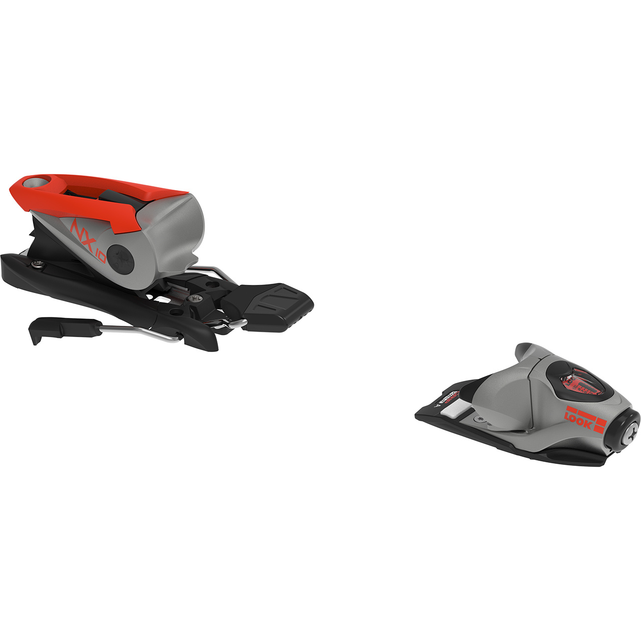 Rossignol Look NX 10 GW B73 silver/red (DIN 3 - 10)