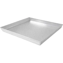 Giemme Spoleto – Professionelles perforiertes Backblech 37x37 cm aus Aluminium – Ideal für Kekse, Pizzen und Snacks