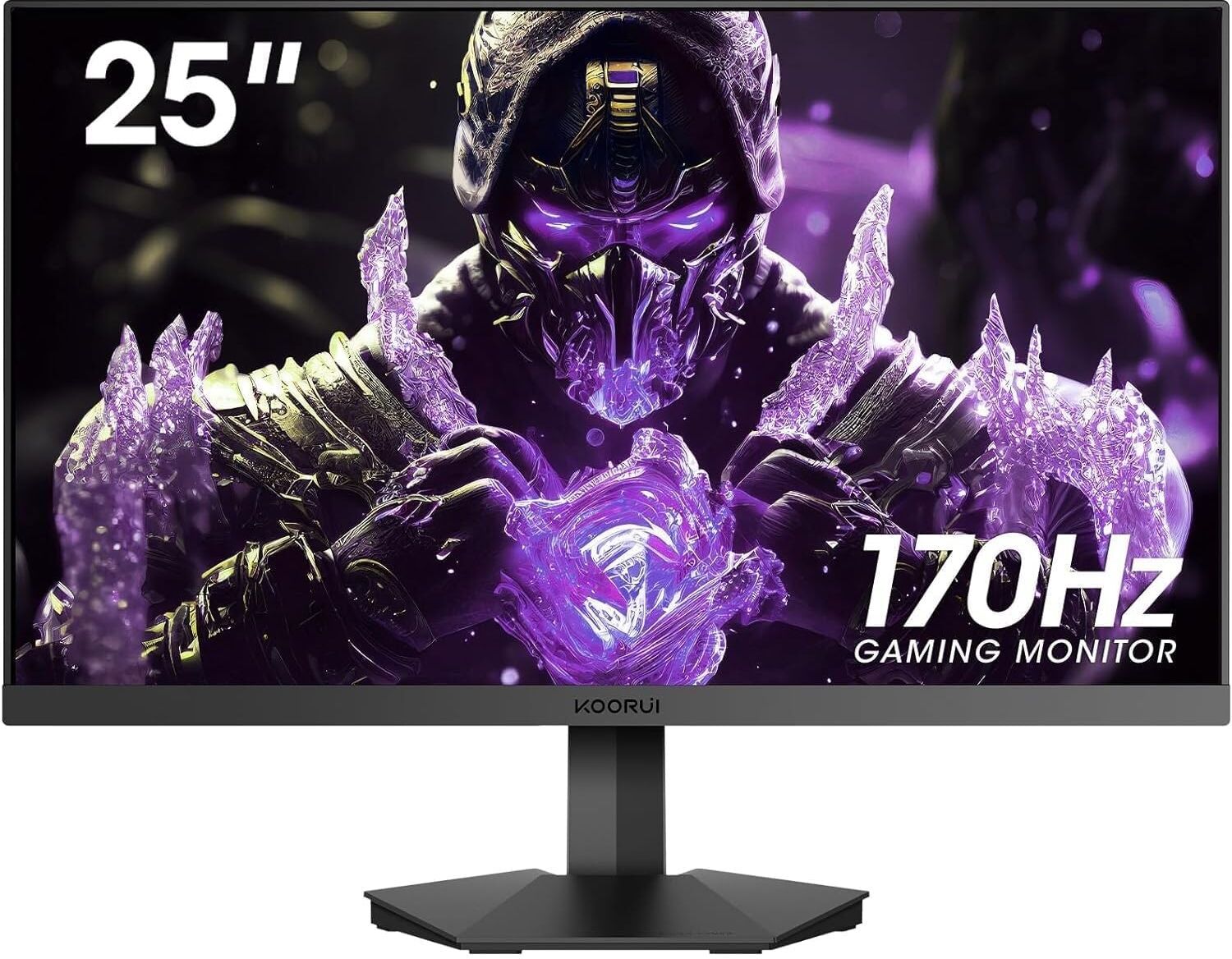KOORUI 25E3A 24.5" Gaming Monitor - Full HD, 180Hz, 1ms, VA Panel, 2x HDMI & DP, Used - Very Good