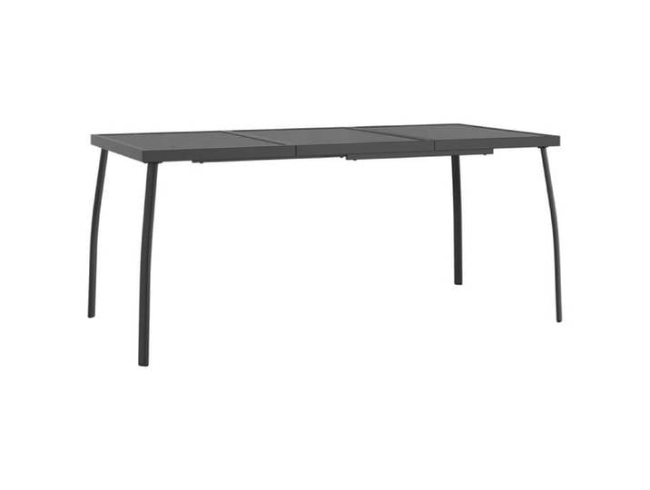 SALE 2026 Table de jardin/Console de jardin - WINWIN - Table salle balcon - anthracite 165x80x72cm Treillis d'acier 20.8 Kg 6037404