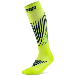 CEP Ski Touring Merino 3.0 Skisocken Damen 654 - lime/blue III (37-40)