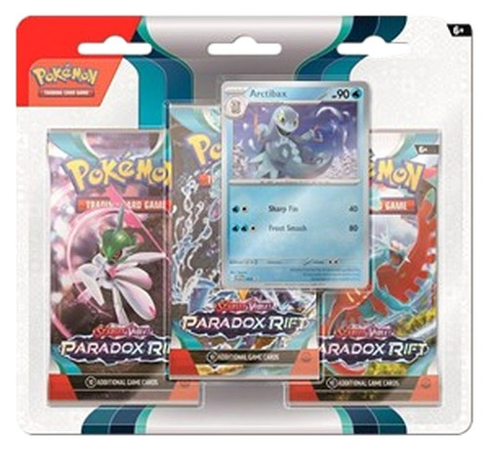 Pokemon Paradox Rift Arctibax 3-Pack Blister van The Pokemon Company