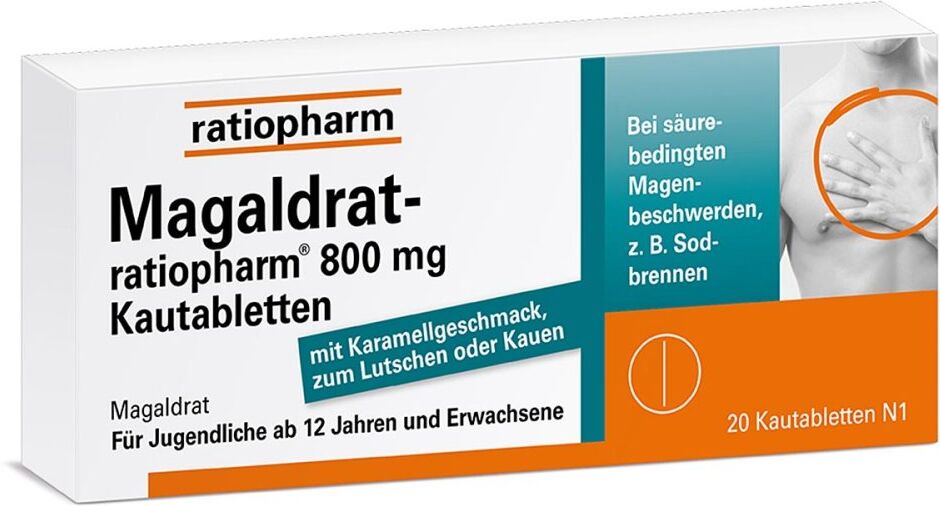 Magaldrat-ratiopharm® 800 mg Kautabletten