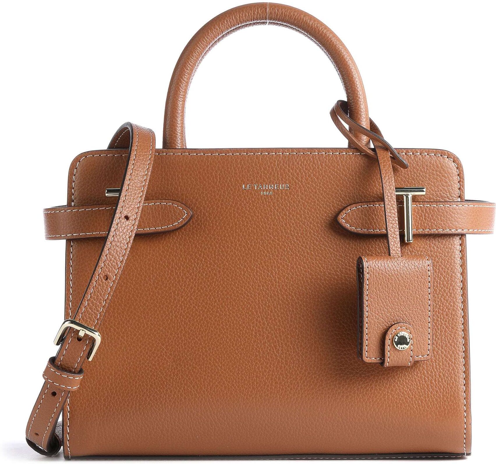 Le Tanneur Emilie Handtasche aus Leder, braun