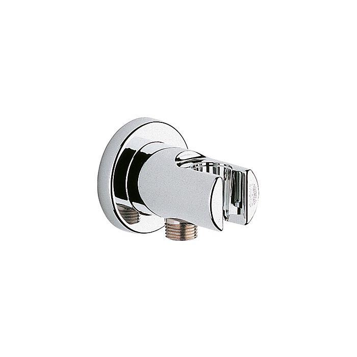 Grohe Relexa Wandanschlussbogen 28628000 chrom, mit Wandbrausehalter