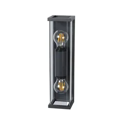 Lucide 27885/02/30 Außenwandleuchte Claire 2x60W | E27 | IP54