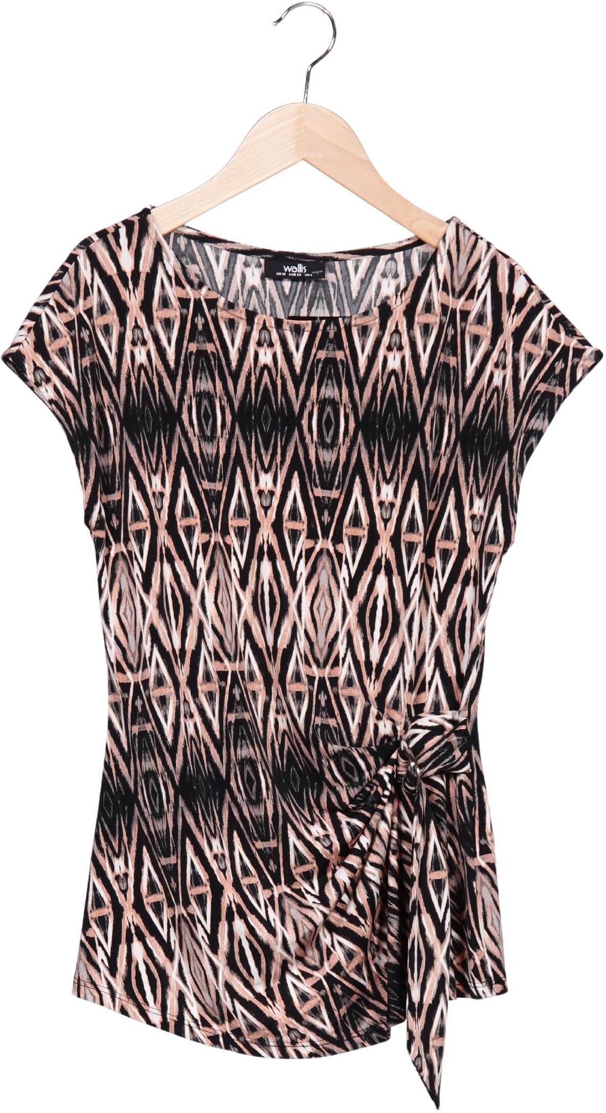 wallis Damen T-Shirt, Mehrfarbig, Gr. EU 38, Synthetik / Elasthan - Second Hand
