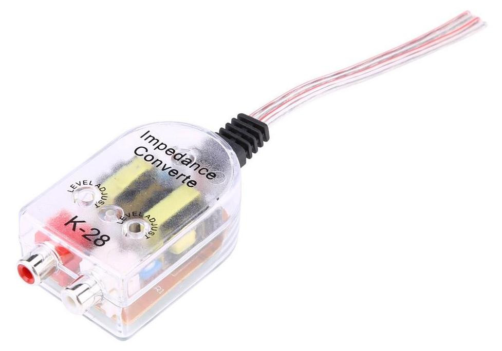 Gistuch Audio-CD-versterker met subwooferfilter en hoog-naar-laag converter voor autoradio's