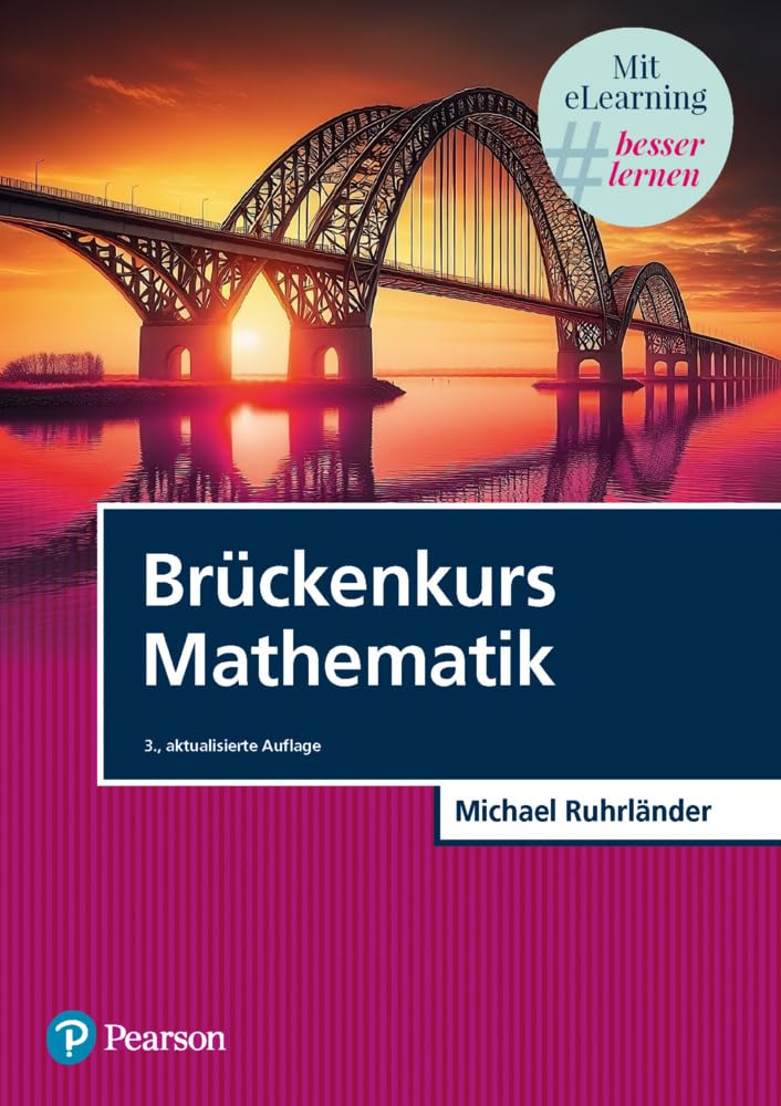 Michael Ruhrländer - Brückenkurs Mathematik. Mit eLearning-Zugang MyMathLab Brückenkurs (Pearson Studium - Mathematik) - Preis vom 10.10.2026 11:48:34 h