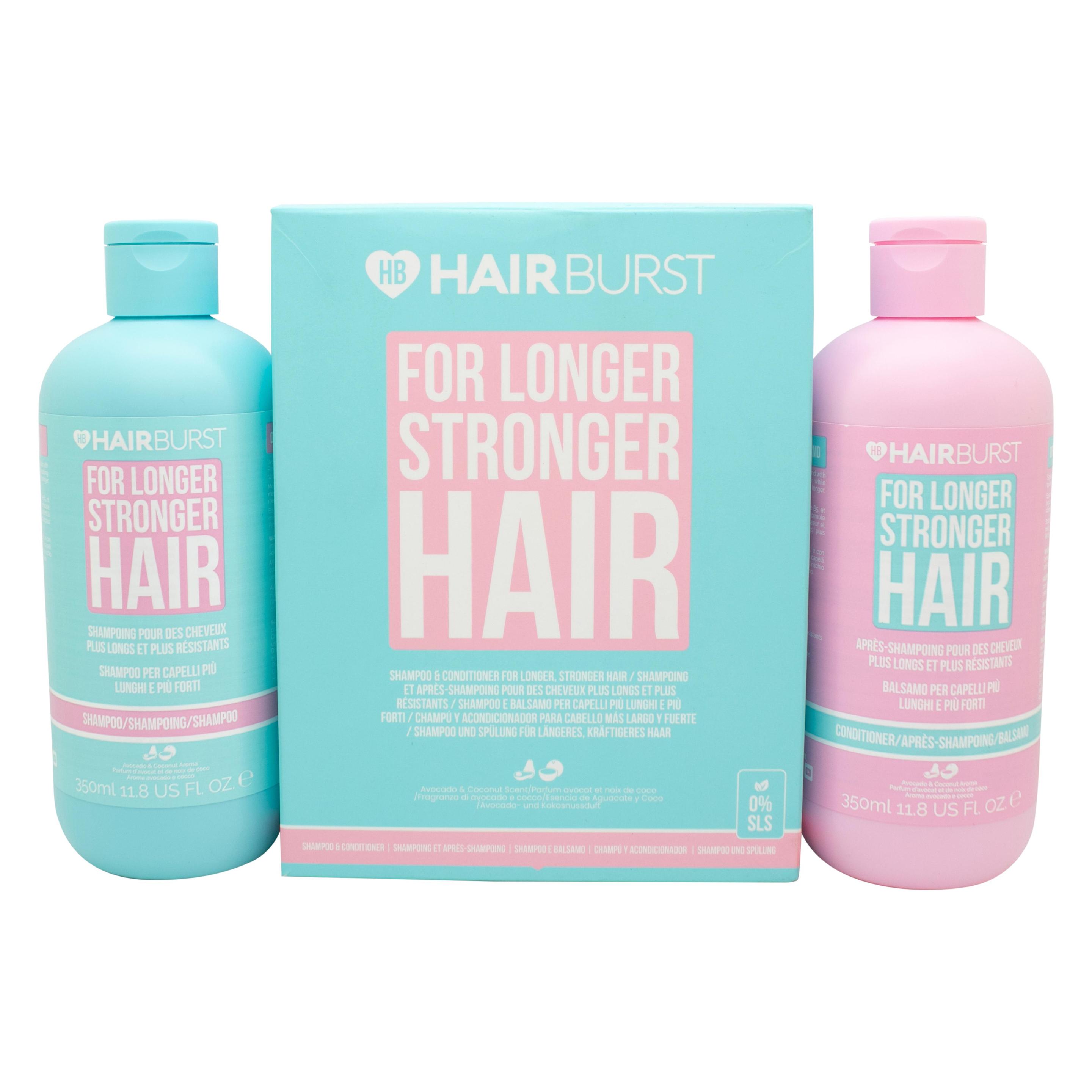 Hairburst Shampoo & Conditioner for Longer & Stronger Hair 2 x 350 ml (Läuse Shampoo, 350 ml) (HB_SNC_DUO_13)