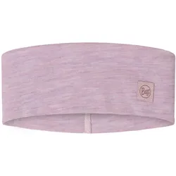 BUFF Merino breites Stirnband 640 - solid lilac sand