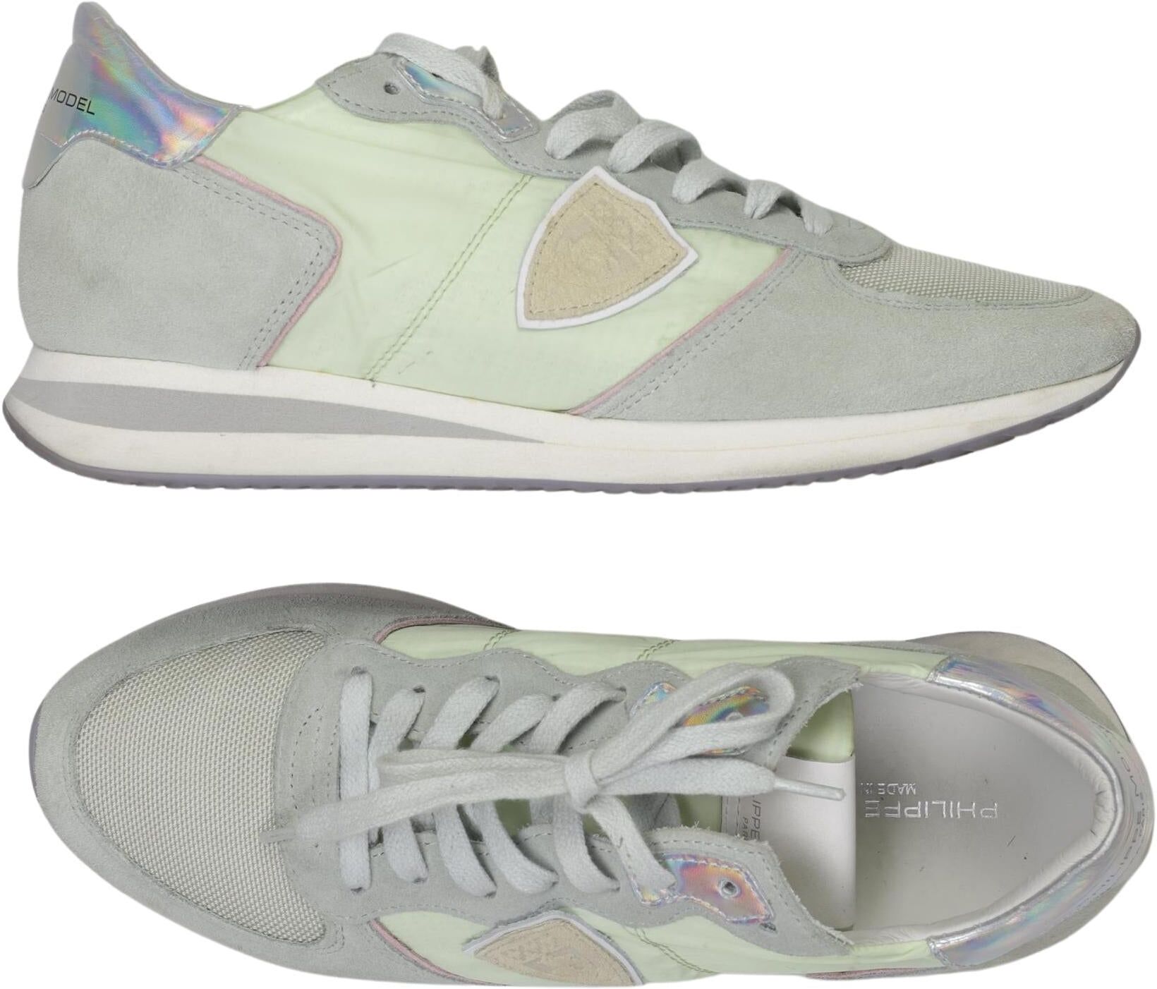 Philippe Model Damen Sneaker, Mehrfarbig, Gr. EU 39, Leder - Second Hand