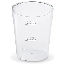 Schnapsglas (PS) Ø43mm 2cl/4cl
