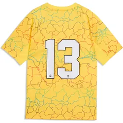 Puma, Unisex, Sportshirt, T-Shirt Kinder OM Africa, Gelb
