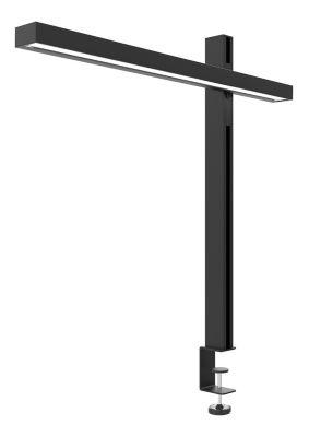 UNILUX LED-Tischleuchte ZENITH, Schwarz, 2370 Lumen, dimmbar, mit Touch-Bedienung und Klemme