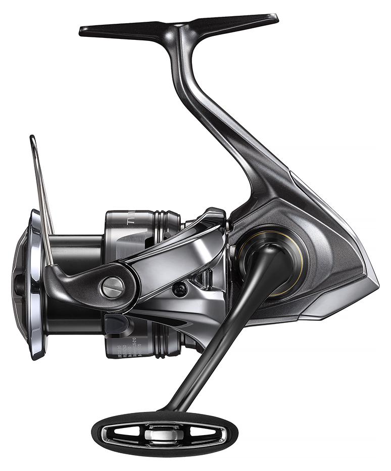 SHIMANO Twin Power FE, C3000, Beidhändig, Spinning Angelrolle, Frontbremse, TPC3000FE