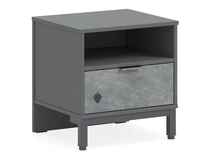 Nachttisch Space Gray