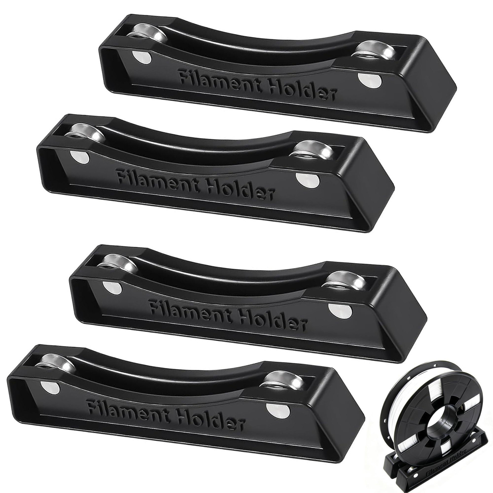 Set van 4 Merkloze 3D Printer Filamenthouders