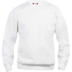 CLIQUE Basic Roundneck Sweatshirt 00 - weiß M