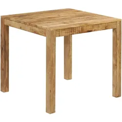 vidaXL, Esstisch, Lindenberg (Massives Mangoholz) (82 x 80 x 76 cm)