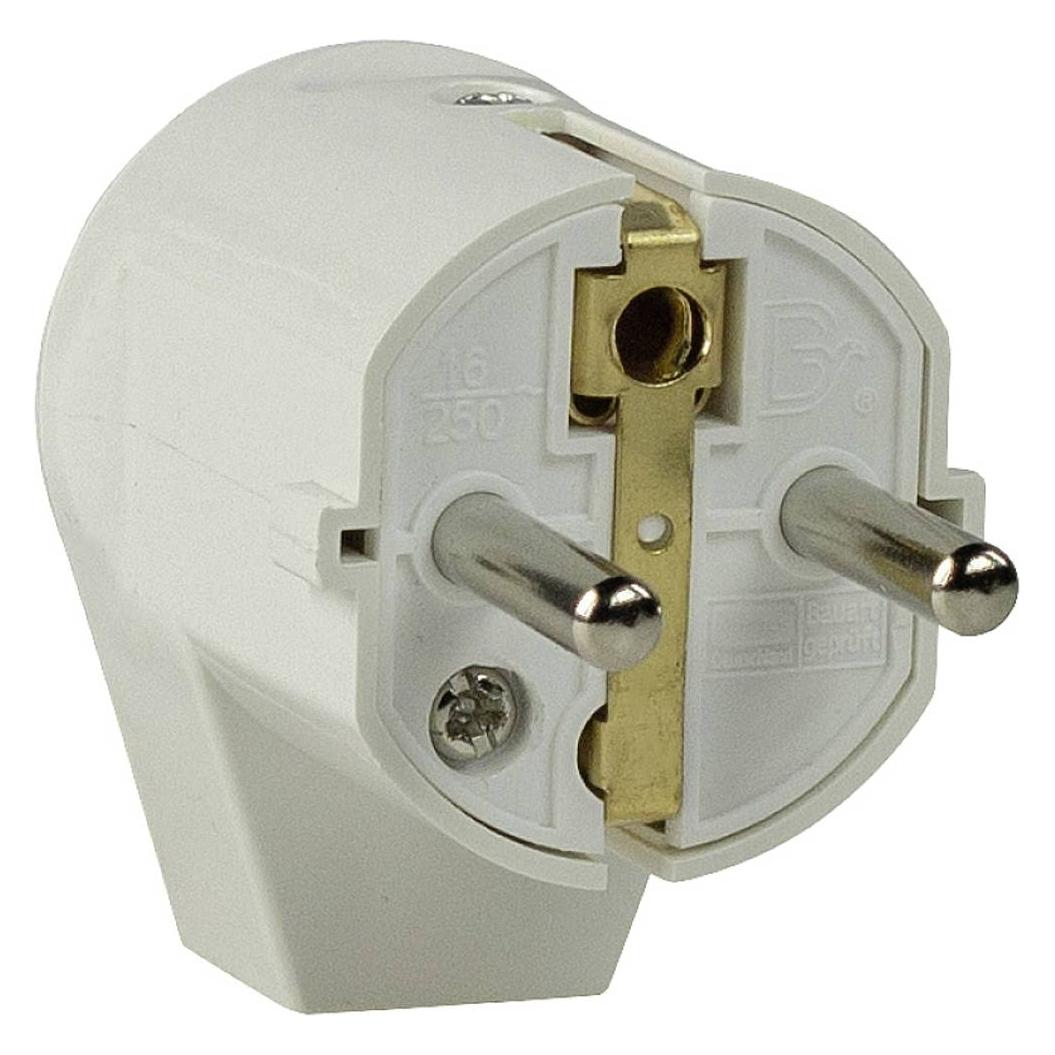 As - Schwabe Schutzkontaktstecker Winkelstecker (CEE 7/7) (45041)