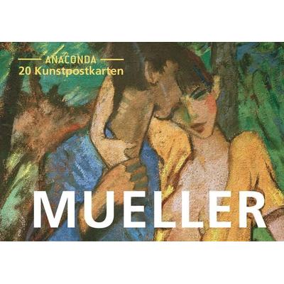 Postkarten-Set Otto Mueller, Taschenbuch von Otto Mueller, Anaconda, 978-3-7306-1060-2
