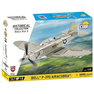 COBI Historical Collection 5746 - Bell P-39D Airacobra SOVI, WWII, 361 Klemmbausteine