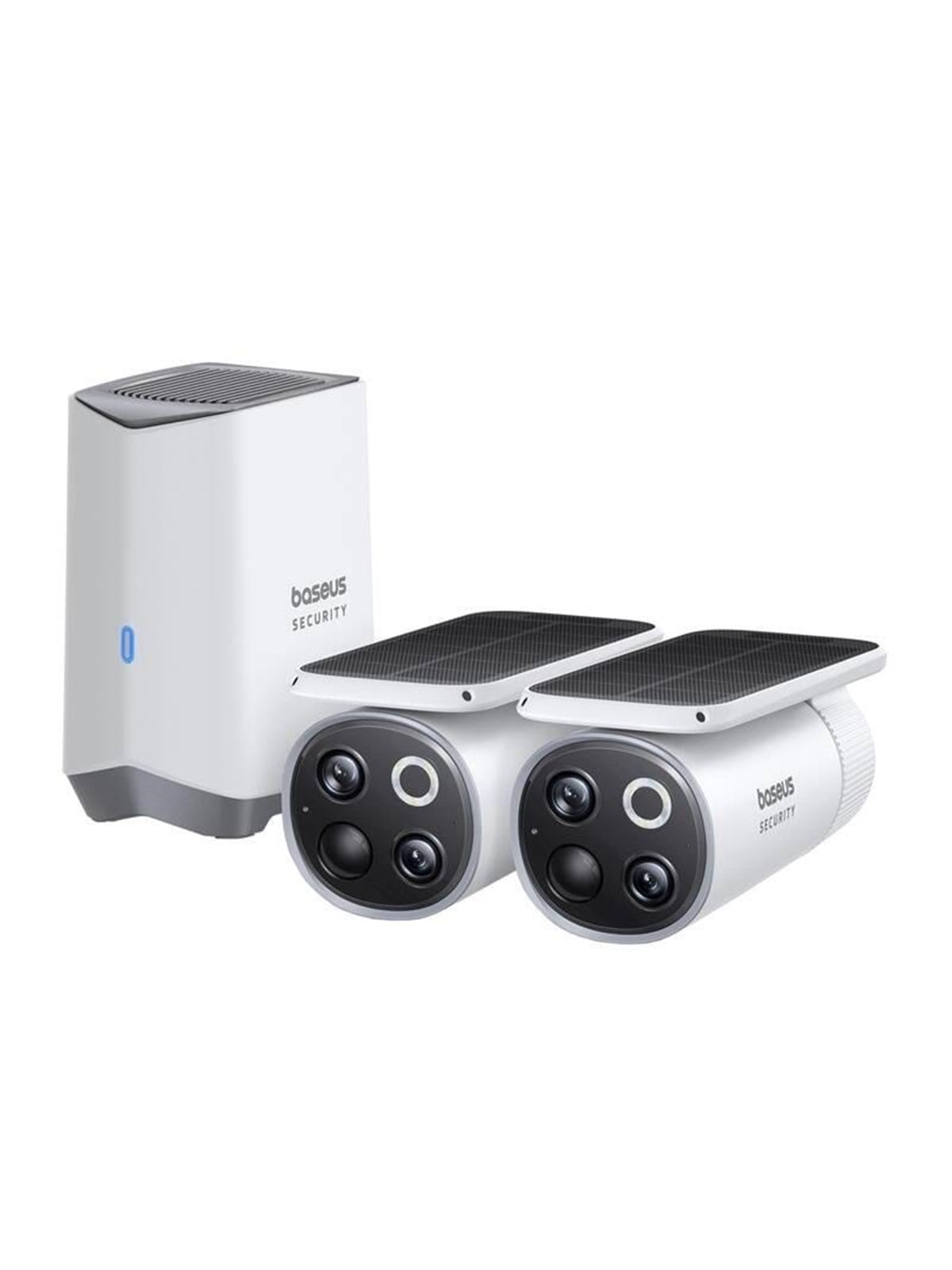Baseus S1 Pro 3K Dual Outdoor Camera - White