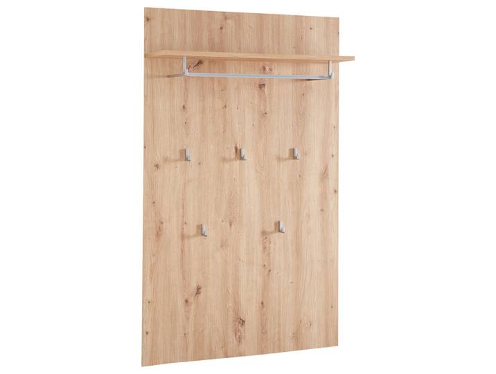 Xora Garderobenpaneel, Eiche Artisan, 84x135x27 cm, Garderobe, Garderoben-Sets & Garderoben-Serien, Garderoben-Serien