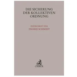 Die Sicherung der kollektiven Ordnung, Fachbücher