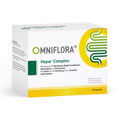 Heilpflanzenwohl GmbH OMNIFLORA Hepar Complex m.Cholin glutenfr.Sachets 90 g 20187785