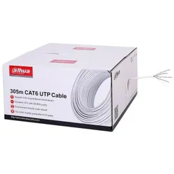 Dahua CCTV Cabling, DH-PFM923I-6UN-C, 305m UTP CAT6 Cable (White) (Kabel), Netzwerkkamera Zubehör