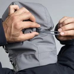 Kapuze für Hybrid Softshelljacke "RESIST" hellgrau - L - hellgrau